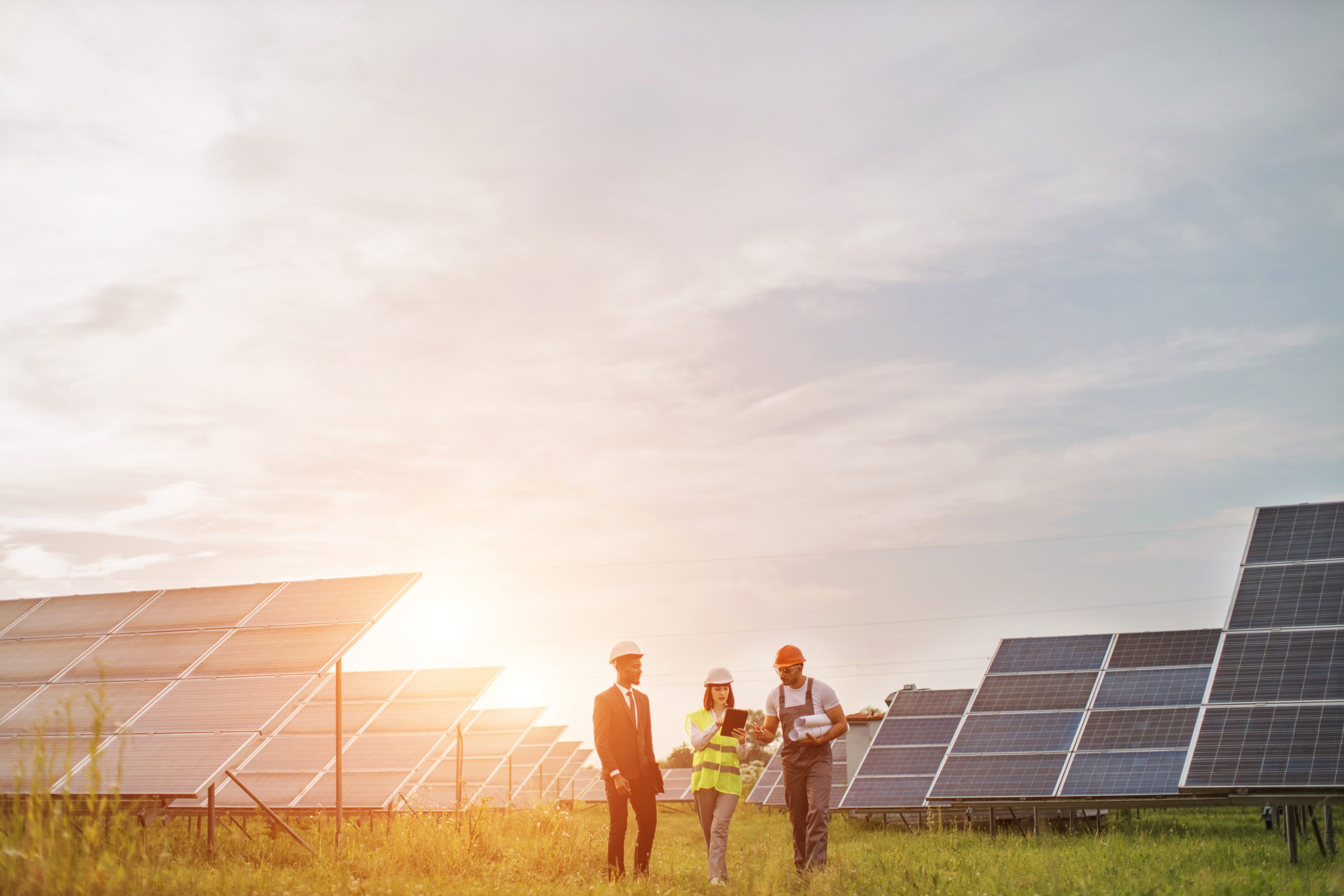 Solar plant in Africa