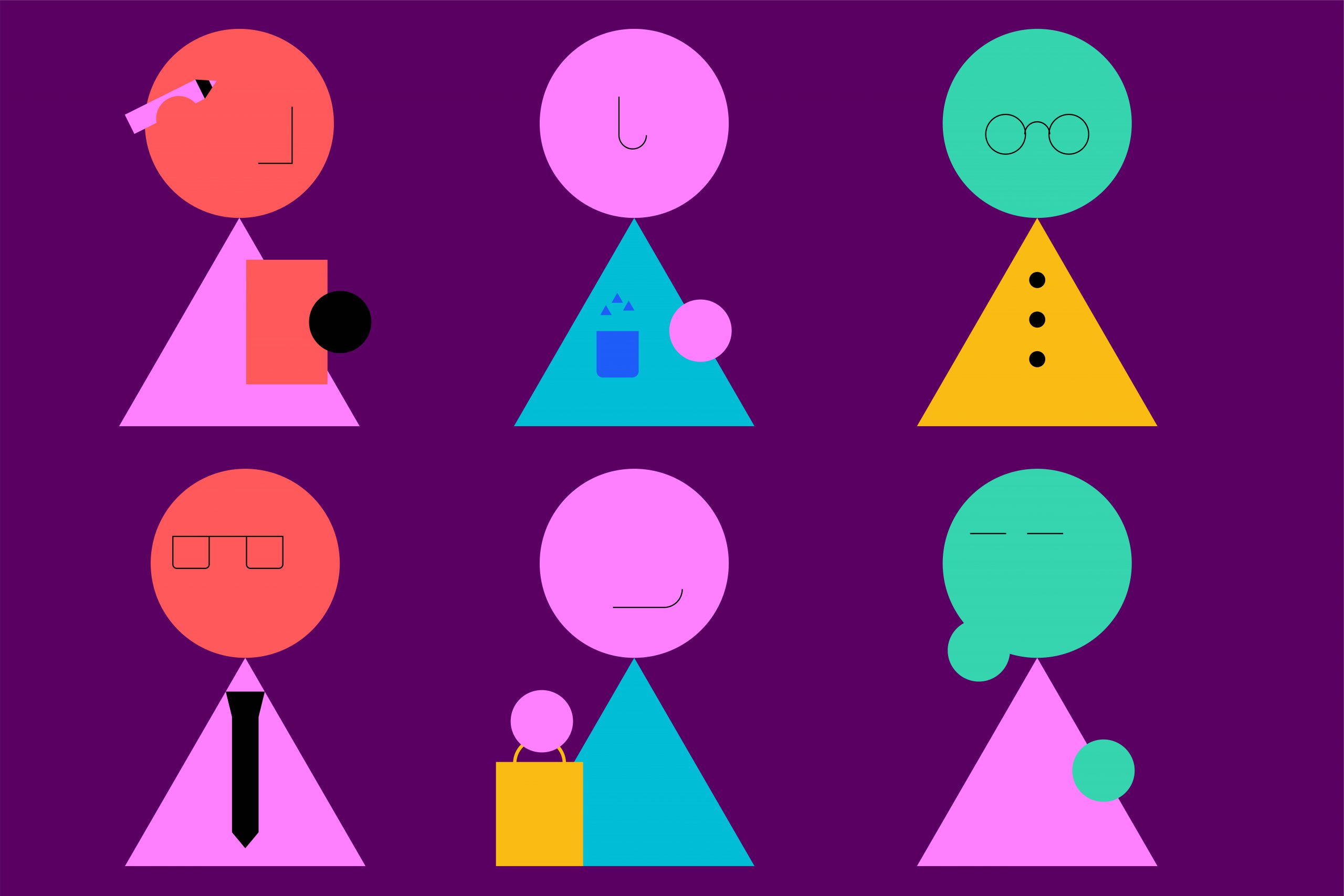 Design Innovation Network Survey Animated People