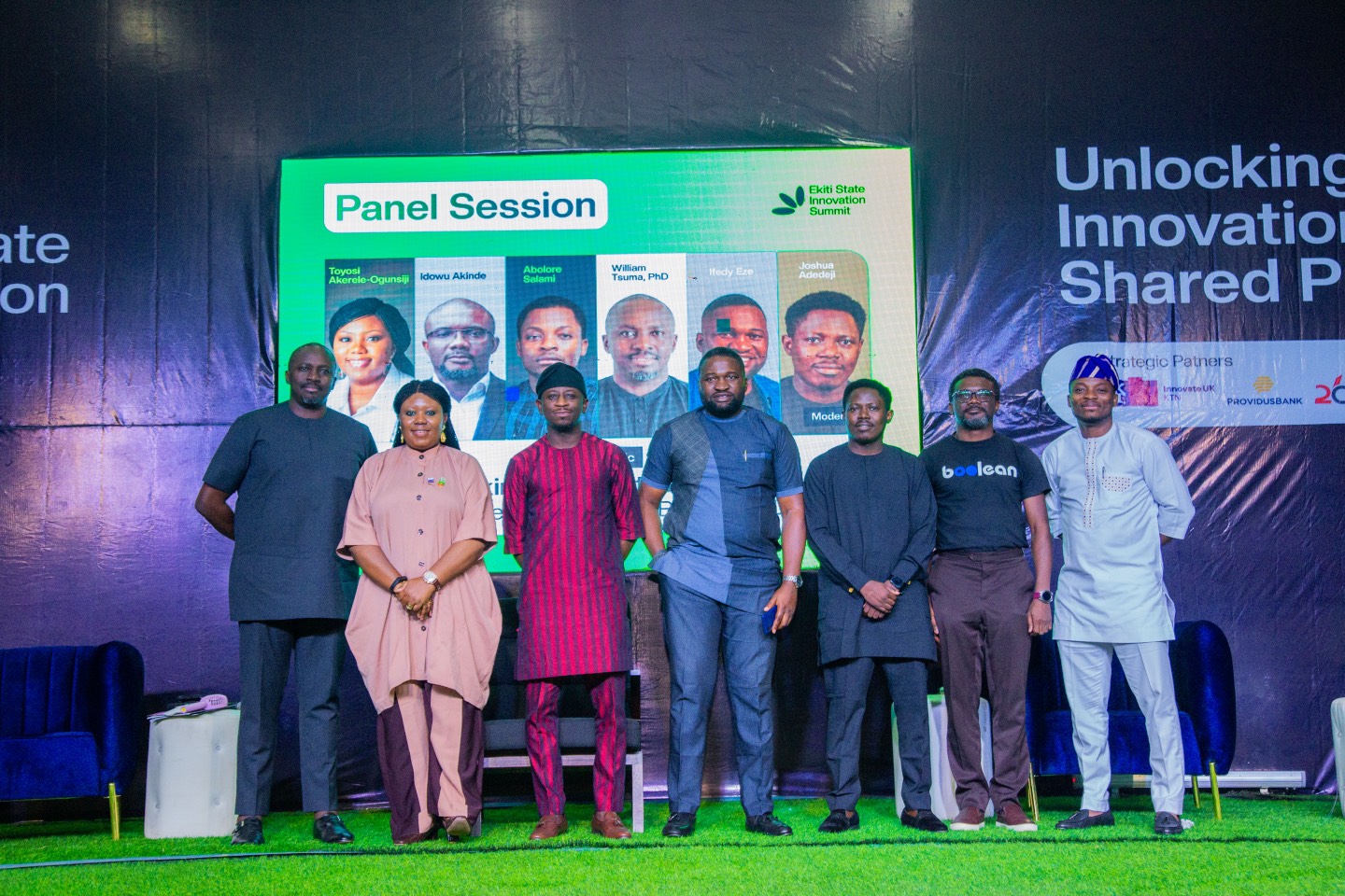 Global Alliance Africa Ekiti State Innovation Summit Panel Session attendees 2023