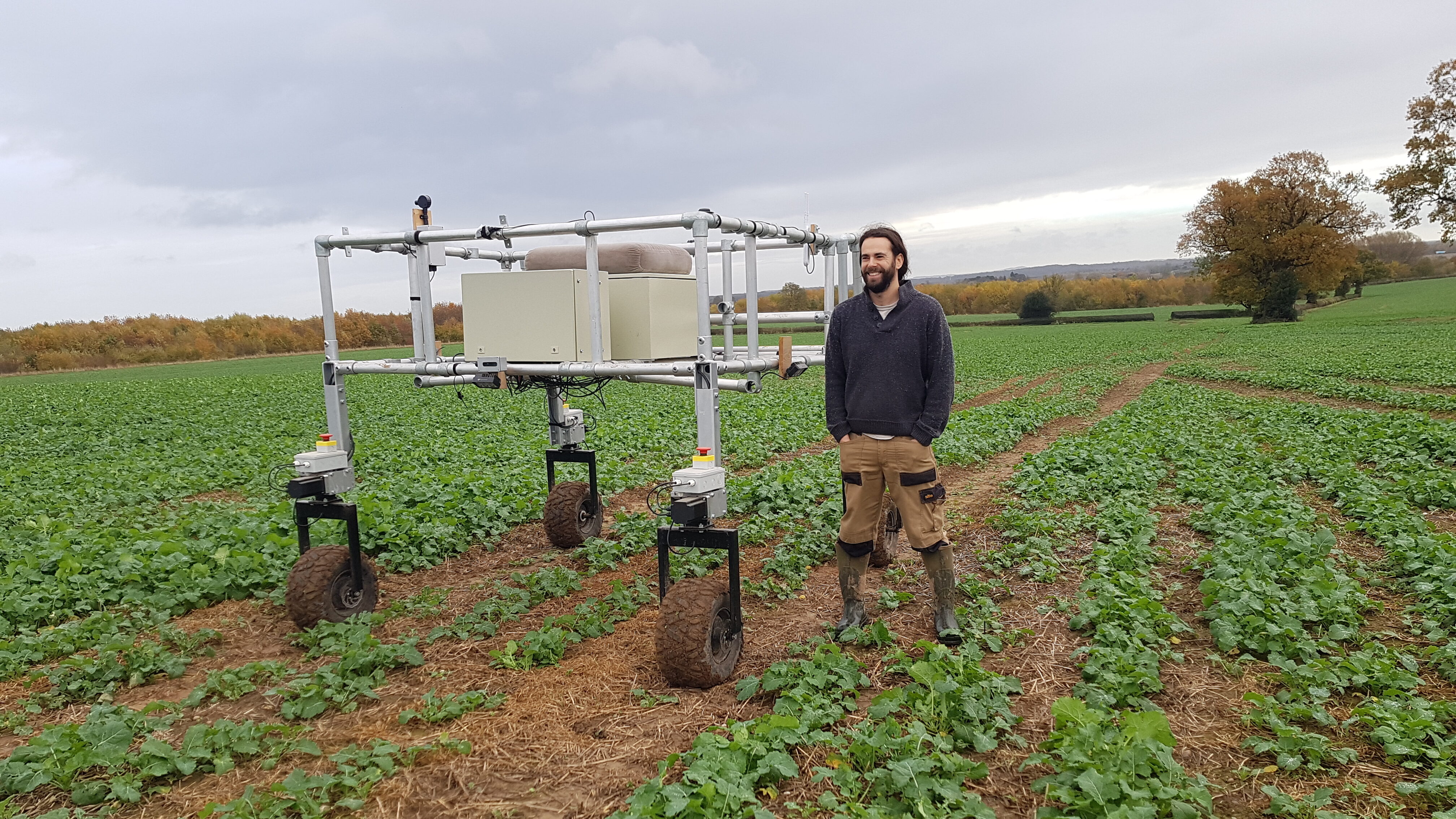 Supporting UK farmers: ARRevolution’s robots enabling new and diverse crop farming systems