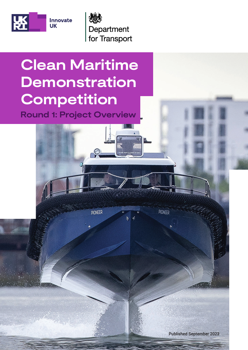 Clean Maritime Demonstration Competition Round 1: Project Overview