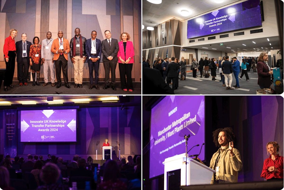 Celebrating Innovation: Highlights from the Innovate UK Knowledge Transfer Partnership Awards 2024