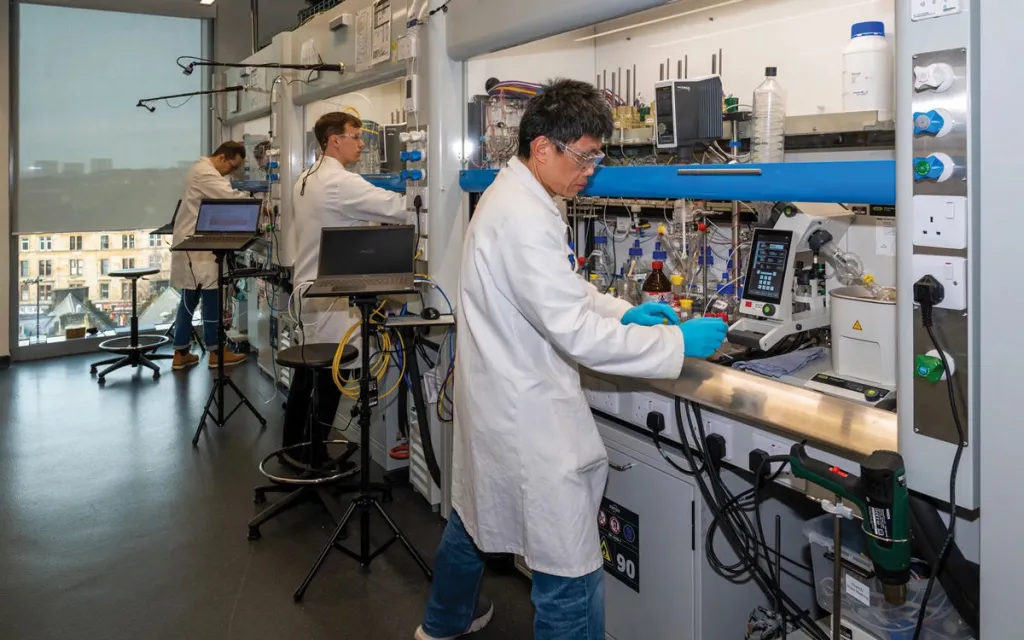 Chemify lab in the Advanced Research Centre on University of Glasgow