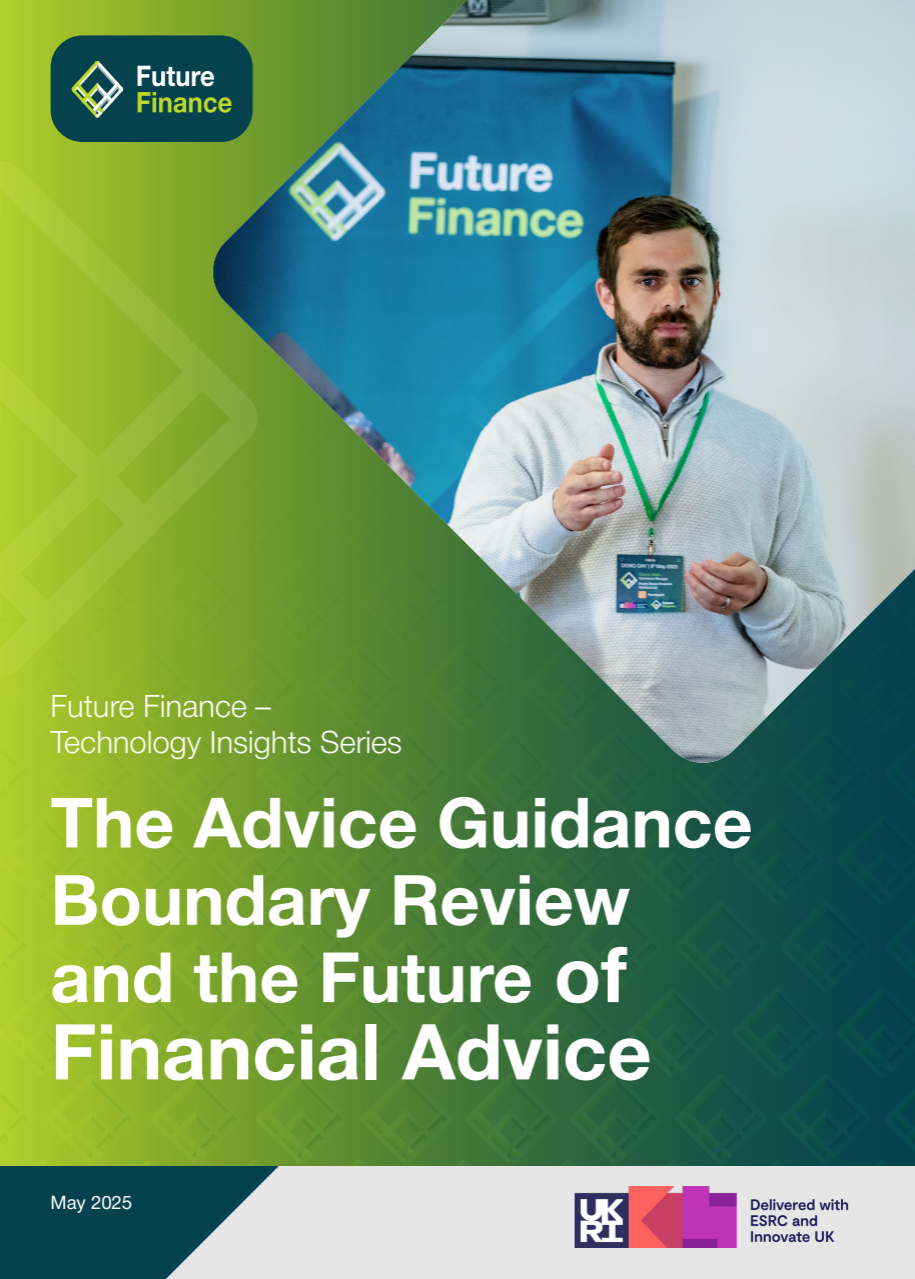 Future Finance, Advice Guidance Boundary Review Paper