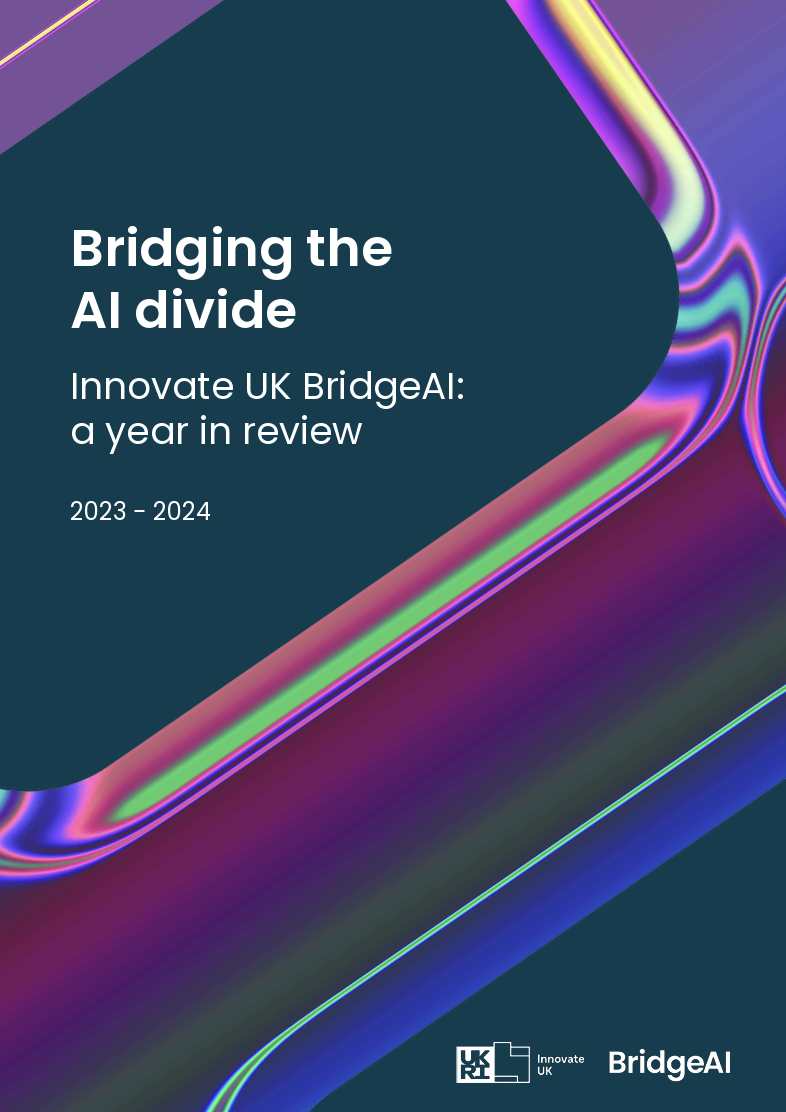 Innovate UK BridgeAI:  a year in review - 2023 - 2024