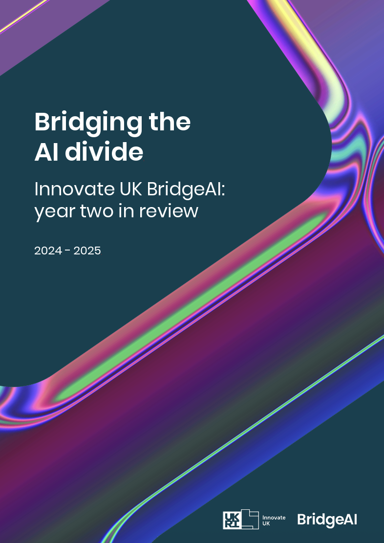 Innovate UK BridgeAI:  year two in review 2024 - 2025