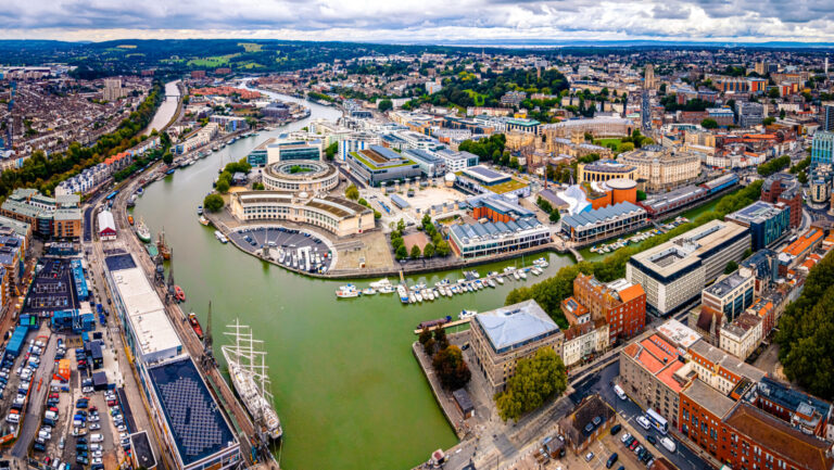 Bristol, aerial view