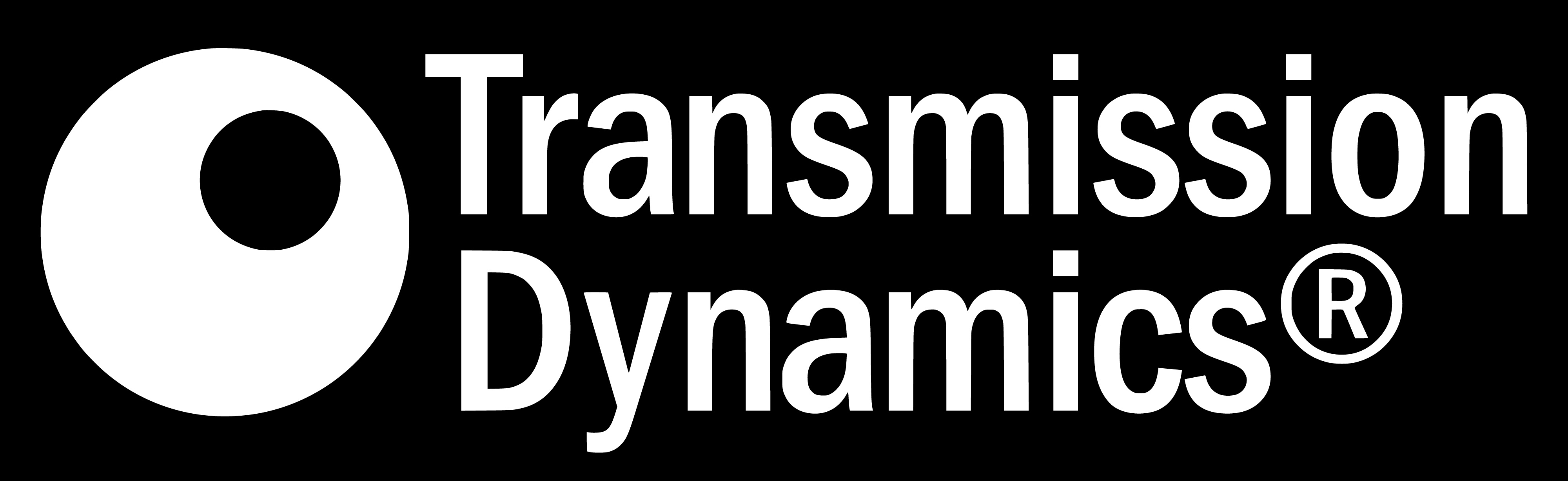 TD LOGO 2L - white on black